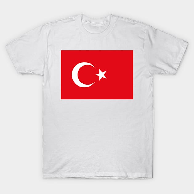 Turkey flag T-Shirt by MAGICLAMB